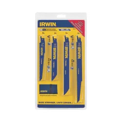 Click here to see Irwin 4935496 Irwin 4935496 Bi-Metal Reciprocating Saw Blade Set, 11 Pieces