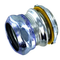 Click here to see Halex 26252 Halex 26252 Concrete Tight Rain Tight Compression Connector, 3/4 in EMT, Steel