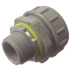 Click here to see Halex 27622 Halex 27622 Multi-Piece Liquid Tight Straight Conduit Connector, 3/4 in, PVC