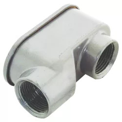 Click here to see Halex 59507 Halex 59507 Service Entrance Elbow, 90 deg, 3/4 in Rigid, Aluminum