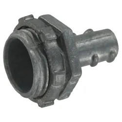 Click here to see Halex 90442 Halex 90442 Screw-In Connector, 3/4 in EMT, Flexible, Die Cast Zinc