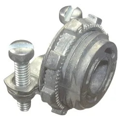 Click here to see Halex 90570 Halex 90570 Combination Clamp Connector, 3/8 in EMT, Flexible, Zinc