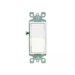 Click here to see Leviton R58-05604-2WS Leviton R58-05604-2WS Decora Rocker Switch, 120/277 VAC, 15 A, 1 P