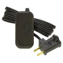 Click here to see Lutron TT-300NLH-BR Lutron Credenza Lamp Dimmer, 120 V, 300 W, 1 P, Brown