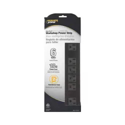 Click here to see Power Zone OR801120 Powerzone OR801120 Power Outlet Strip, 125 V, 15 A, 6 Outlet