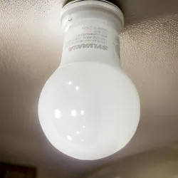 Click here to see Sylvania 79284 Sylvania A19 A-Line Pear LED Light Bulb, Pack of 4 - 79284