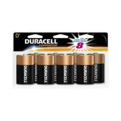 Click here to see Duracell 4133393364 Duracell Coppertop MN13R8DWZ17 1.5-Volt Double-Wide Alkaline Batteries, Set of 8