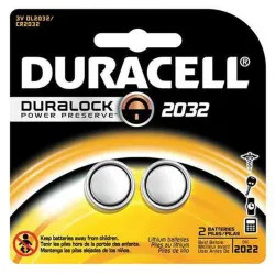 Click here to see Duracell DL2032B2PK Duracell DL2032B2PK 3-Volt CR2032 Lithium Coin Battery