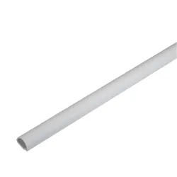 Click here to see CordMate C10 Cordmate 5ft. Single Cord Cover with Pre-Attached Adhesive, PVC, White - C10