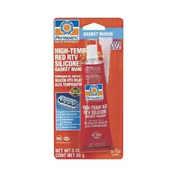 Click here to see Permatex 81160 Permatex 81160 High Temperature Gasket Maker, 3 oz, Tube, Red, Paste