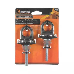 Click here to see Keeper 05648/05649 Hampton 05648/05649 Premium Universal Anchor Point, Steel, Chrome Plated