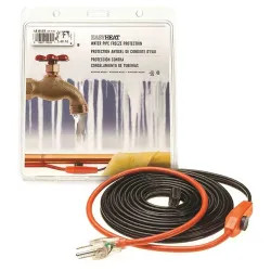 Click here to see Easyheat AHB-112A Easy Heat AHB Pipe Heating Cable With Thermostat, 1 in, 12 ft, 120 VAC, 0.7 A, 84 W