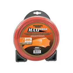 Click here to see Arnold WLM-H95 Maxi Edge WLM-H95 Universal Trimmer Line, For Use With Most Gas String Trimmers, Polymer, Orange