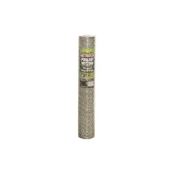 Click here to see Jackson Wire 12011816 Jackson Wire 12011816 Poultry Netting, 25 ft L X 24 in H X 20 ga T, 1 in Mesh