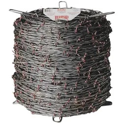 Click here to see Keystone Wire 70476 Red Brand 70476 2-Point Barbed Wire, 1320 ft L, Steel, Galvanized