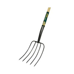 Click here to see Mintcraft 33283 MintCraft Manure Fork with 5-Tine Head and 54