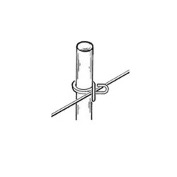 Click here to see Parker McCrory 708 Baygard 708 Self-Insulating Rod Post, 6 ft H x 1/2 in W, Fiberglass, White