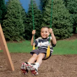 Click here to see Playstar PS 7948 Playstar PS 7948 Swing Seat, 1 Molded Seat, 120 lb, 2 - 10 Year, Thermoplastic, Yellow/Gold