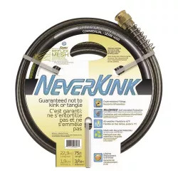 Click here to see Teknor 9844-075 Teknor Apex 9844-075 Never Kink Garden Hoses, Commercial Duty, 3/4 x 75 Foot
