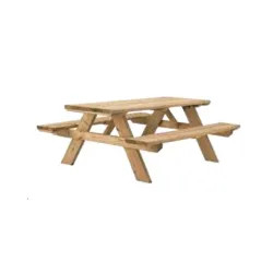 Click here to see Universal Forest 106116 Universal Forest 106116 Picnic Table 27-1/2 in W 6 ft H, 100% Southern Yellow Pine Lumber With MCA