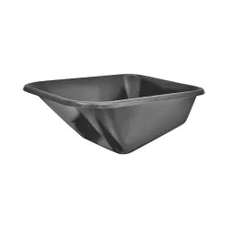 Click here to see Vulcan TRAY-6SSF-OR Vulcan TRAY-6SSF-OR Wheelbarrow Tray, For Use With 6 cu-ft Steel Wheelbarrow, Steel, Black