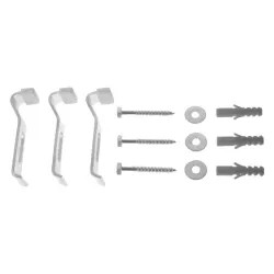 Click here to see Duravit 790125000000000 Duravit 790125 D-Code Anchors for Mounting and Support of Bathtub - Pack of 3