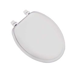 Click here to see Jones Stephens C002WD00 Jones Stephens C002WD00 White Elongated Wood Toilet Seat