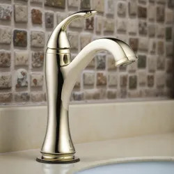 Click here to see Brizo 65985LF-PN-ECO Brizo Charlotte One-Handle Deck-Mount Brilliance Polished Nickel Bathroom Faucet with SmartTouchPlus, Single-Hole, 1.2 GPM - 65985LF-PN-ECO