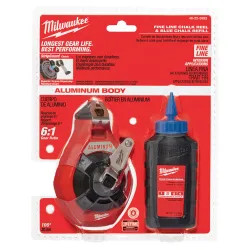 Click here to see Milwaukee 48-22-3992 Milwaukee 48-22-3992 100' Precision Chalk Reel with Blue Chalk