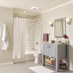 Click here to see Broan 791LEDM Broan-NuTone Flex Series Ventilation Fan with Soft Surround LED Lighting Technology with 110 CFM, 1.5 Sones - 791LEDM