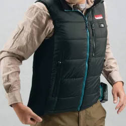 Click here to see Makita DCV200Z3XL Makita 3XL 18V LXT Lithium-Ion Cordless Heated Black Vest - DCV200Z3XL