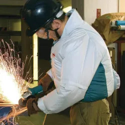 Click here to see Makita DFJ201ZM Makita 18V LXT Lithium-Ion Cordless Medium Fan Jacket - DFJ201ZM