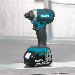 Click here to see Makita XDT11Z Makita 18V LXT Lithium-Ion Cordless Impact Driver with LED Light and Variable Speed, 0-3500 IPM, 1460 in.lbs. Maximum Torque, Tool Only - XDT11Z