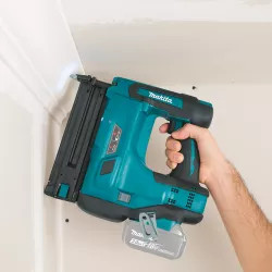 Click here to see Makita XNB01Z Makita 18V Lithium-Ion Cordless 18 Gauge Brad Nailer, 5/8in - 2in Brad Nails, Tool Only - XNB01Z