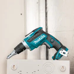 Click here to see Makita XSF03Z Makita 18V LXT Lithium-Ion Brushless Cordless Drywall Screwdriver with Push Drive Technology, 0-4000 RPM, Tool Only - XSF03Z