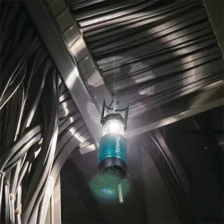 Click here to see Makita ML102 Makita 12V max Lithium‑Ion Cordless L.E.D. Lantern/Flashlight, 800 Lux, Flashlight Only - ML102