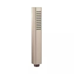 Click here to see Moen 189318BN Moen Single-Function Handheld Shower for 3988EP Slide Bar Handshower, Square, LifeShine Finish, Eco-Performance, 1.75 GPM, WaterSense, Brushed Nickel - 189318BN
