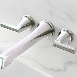 Click here to see Brizo HL7098-PC Brizo Levoir Two-Handle Wall Mount Tub Filler Lever Handle Kit, Polished Chrome - HL7098-PC