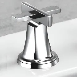 Click here to see Brizo HX698-PC Brizo Levoir Cross Handle Kit for Roman Tub Faucet, Polished Chrome - HX698-PC