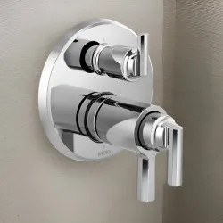 Click here to see Brizo T75698-PC Brizo Levoir TempAssure Thermostatic Valve Trim w/ 6-Function Diverter, Polished Chrome - T75698-PC