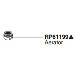 Click here to see Brizo RP61199GL Brizo RP61199GL Traditional Aerator for Potfiller - Luxe Gold