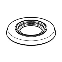 Click here to see Brizo RP100445GL Brizo Levoir Escutcheon for HL698-GL and HX698-GL Handles, Brilliance Luxe Gold - RP100445GL