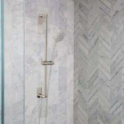 Click here to see Brizo RP100435NK Brizo Levoir Slide Bar Assembly with Adjustable Handshower Holder, Brilliance Luxe Nickel - RP100435NK