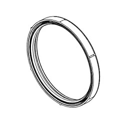 Click here to see Delta RP100386 Delta Stryke 2-1/2in Chrome Valve Seal for 17 Series Thermostatic Integrated Diverter - RP100386
