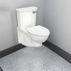 Click here to see American Standard 2882.108.020 American Standard Glenwall VorMax Wall Hung Elongated Toilet, WaterSense, EverClean, CleanCurve, White - 2882.108.020