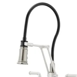 Click here to see Brizo RP100571SS Brizo Rook Articulating Bridge Faucet Hose and Sprayer Assembly, Brilliance Stainless - RP100571SS