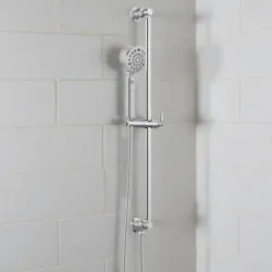 Click here to see Brizo RP101164PC Brizo Invari Slide Bar Assembly, Polished Chrome - RP101164PC