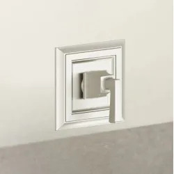 Click here to see American Standard TU455500.295 American Standard Town Square S Pressure Balance Valve Trim with Double Ceramic Cartridge, ADA, Brushed Nickel - TU455500.295
