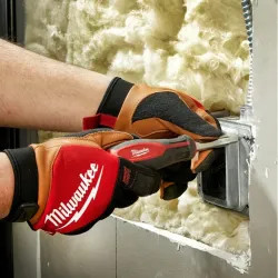 Click here to see Milwaukee 48-73-0022 Milwaukee Large Leather Performance Gloves with Hook and Loop Closure and SMARTSWIPE Touchscreen Compatible Fingertips - 48-73-0022