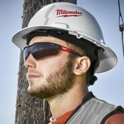 Click here to see Milwaukee 48-73-2017 Milwaukee Tinted Safety Glasses with Fog-Free Lenses and Flexible Nose Bridge - 48-73-2017